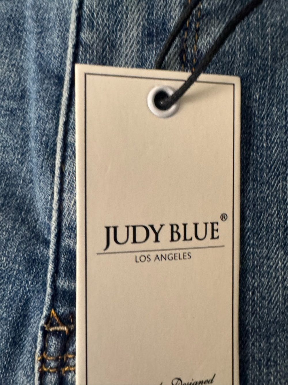 Judy Blue Printed Pocket Lining High Rise Cut Off Shorts Size XL - Picture 6 of 10